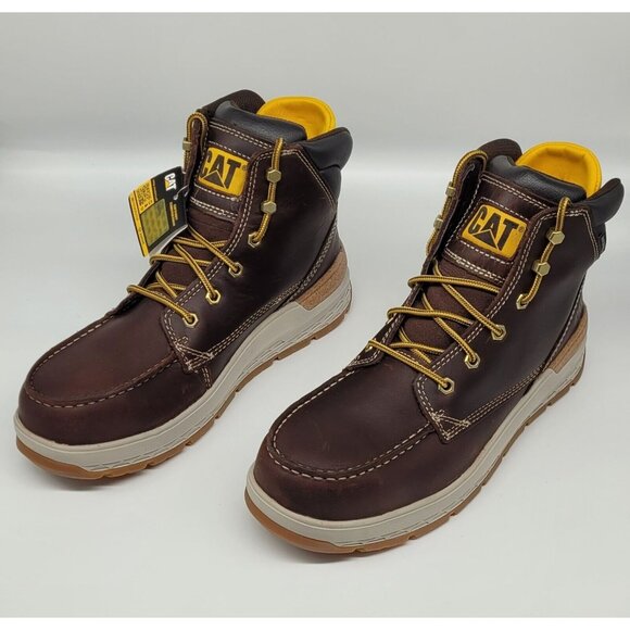 CAT Impact Waterproof Carbon Composite Toe Work Boot main image 12